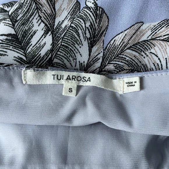 Aritzia Tularosa Iris high waisted rise Skirt in Chambray Purple 18748 - Picture 11 of 13